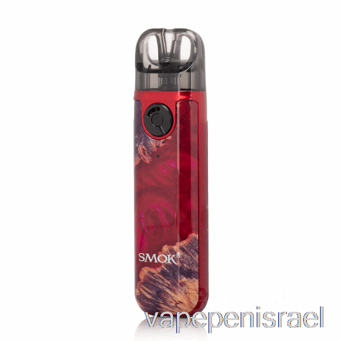 חד פעמי Vape Israel Smok Novo 4 Mini 25w ערכת עץ מייצב אדום